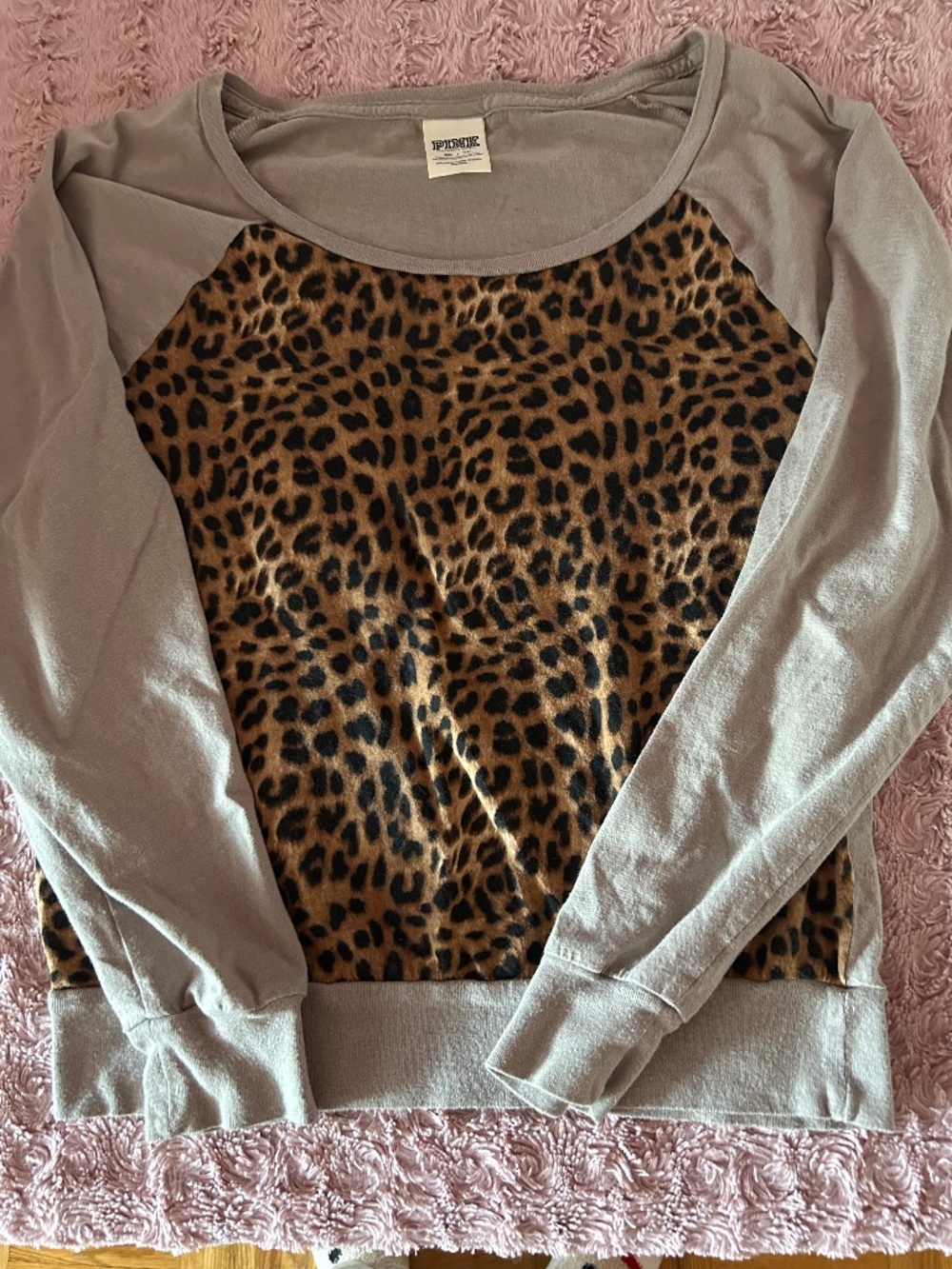 Victoria’s Secret PINK Cheetah Print Top